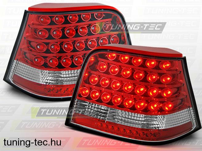Hátsó lámpák VW GOLF 4 09.9709.03 RED LED TuningTec