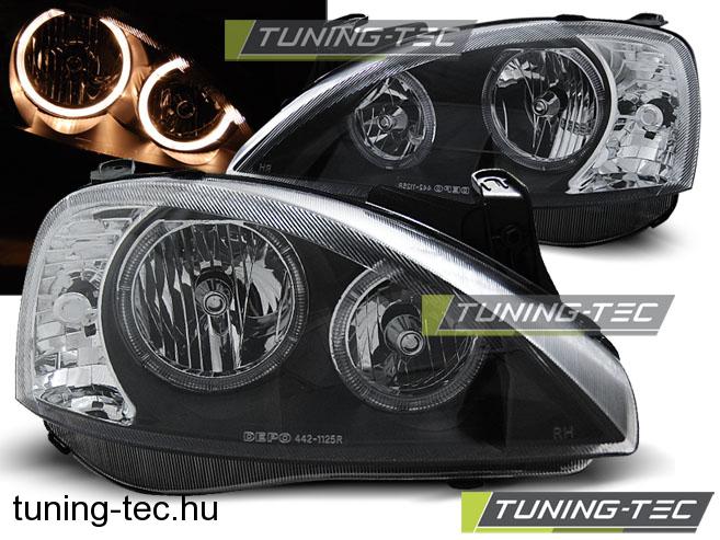 OPEL CORSA C 11.00-09.06 ANGEL EYES BLACK Tuning-Tec Fényszóró