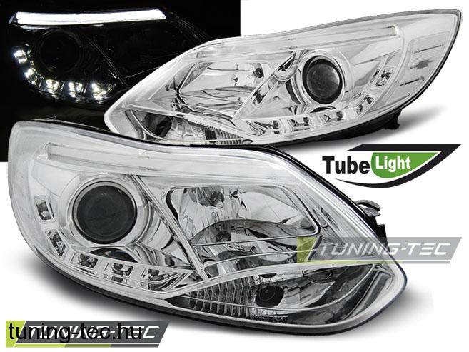 FORD FOCUS MK3 11- TUBE LIGHTS CHROME Tuning-Tec Fényszóró
