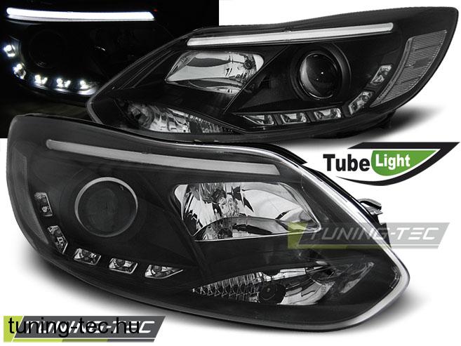 FORD FOCUS MK3 11- TUBE LIGHTS BLACK Tuning-Tec Fényszóró