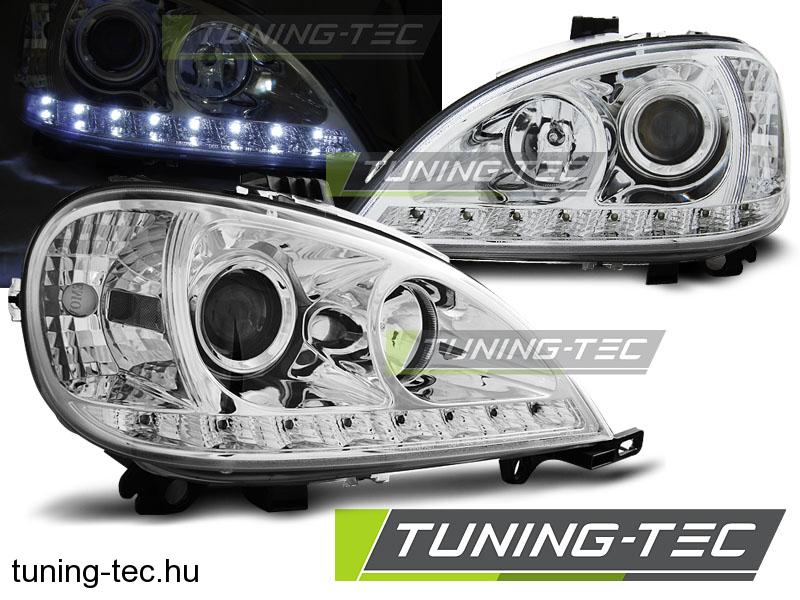 MERCEDES W163 ML M-KLASA 09.01-05 DAYLIGHT CHROME Tuning-Tec Fényszóró