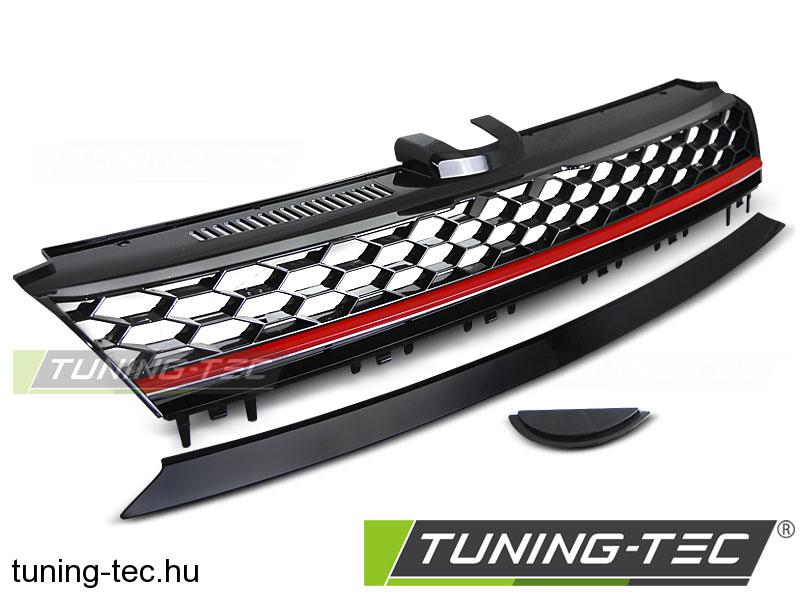 VW GOLF 7 GTI STYLE RED Tuning-Tec Hűtőrács