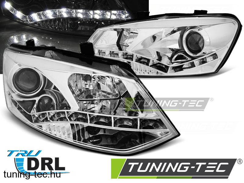VW POLO 6R 09-03.14 DRL CHROME Tuning-Tec Fényszóró