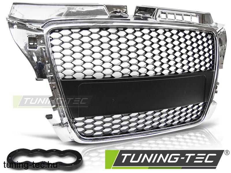 AUDI A3 (8P) RS-TYPE 04.08-07.12 CHROME  Tuning-Tec Hűtőrács