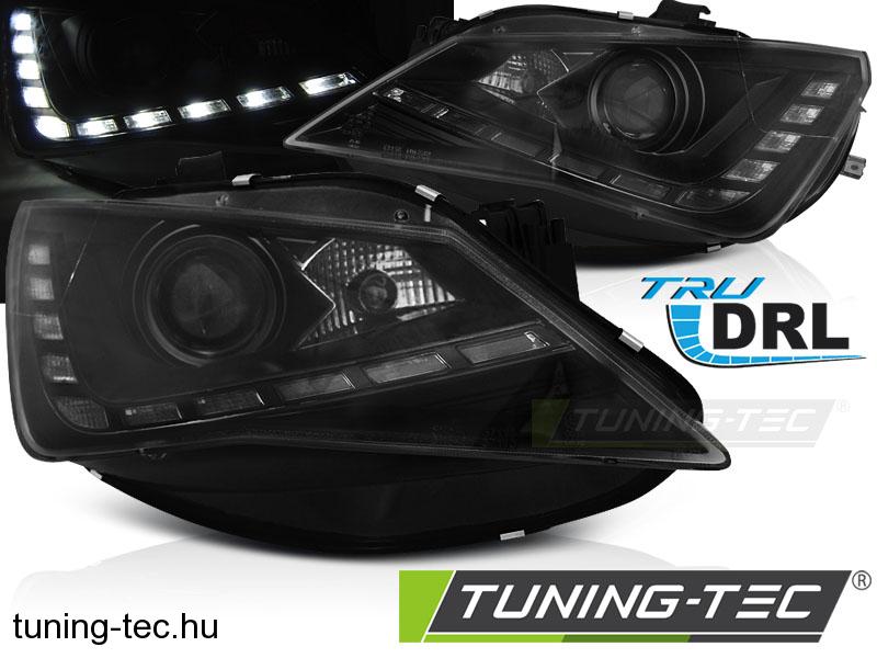 SEAT IBIZA 6J 12- TRU DRL BLACK Tuning-Tec Fényszóró