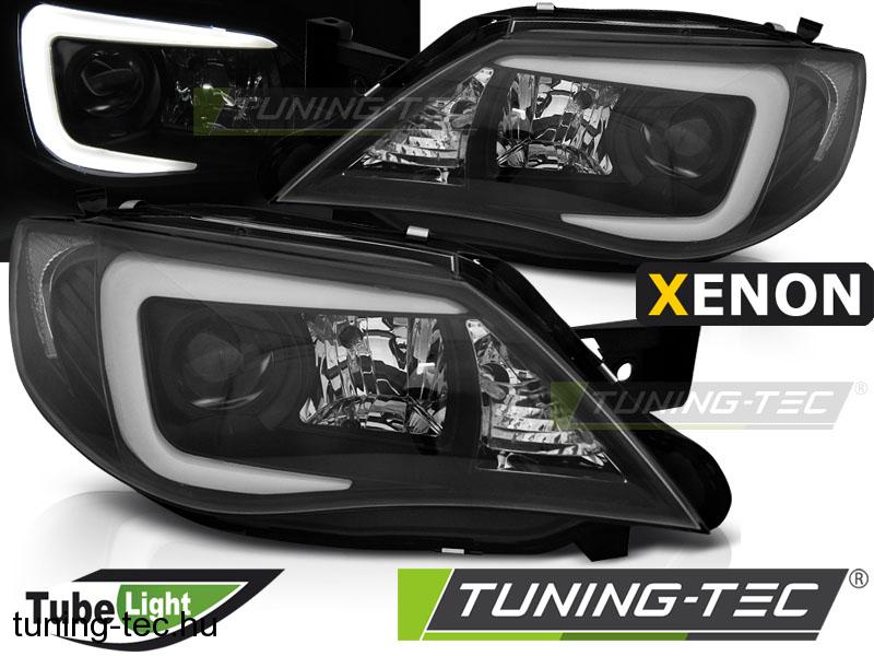 Első lámpák SUBARU IMPREZA III GH 0712 TUBE BLACK HID