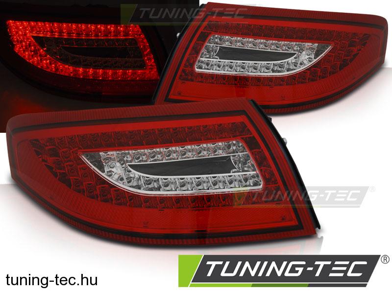 PORSCHE 911 996 99-04 RED WHITE LED Tuning-Tec Hátsó Lámpa