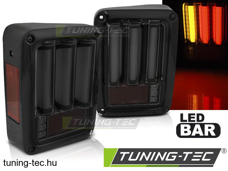JEEP WRANGLER JK 07-18 LED BAR SMOKE BLACK Tuning-Tec Hátsó Lámpa