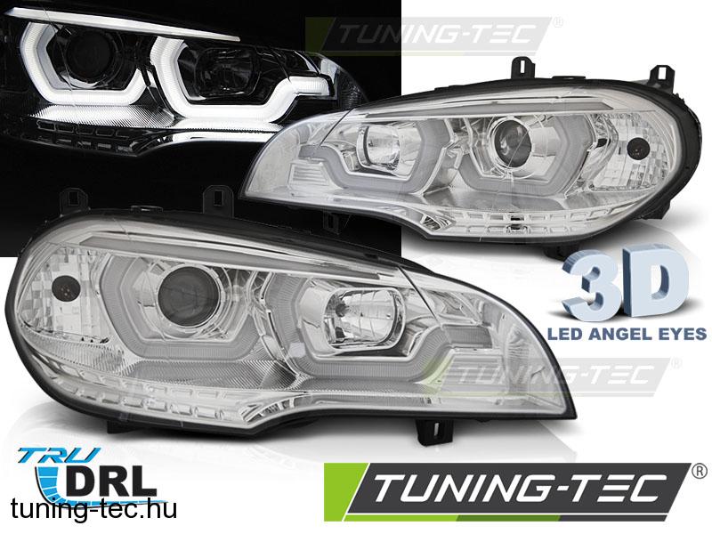 BMW X5 E70 07-13 TUBE LIGHT DRL CHROME  Tuning-Tec Fényszóró