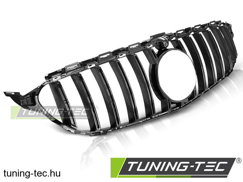 MERCEDES W205 18- GT-R STYLE GLOSSY BLACK Tuning-Tec Hűtőrács