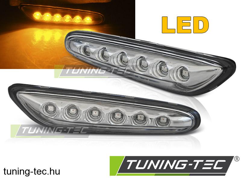 BMW E46 09.01-03.05 CHROME LED Tuning-Tec Oldalsó irányjelző