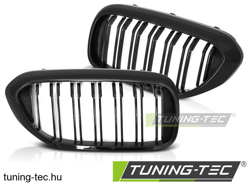 BMW G30/G31 17- FÉNYES FEKETE Tuning-Tec Hűtőrács