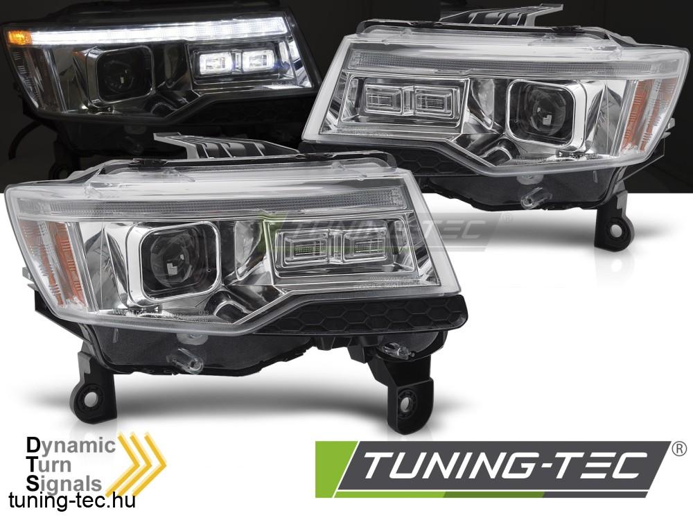 JEEP GRAND CHEROKEE 14-21 CHROME TUBE Tuning-Tec Fényszóró