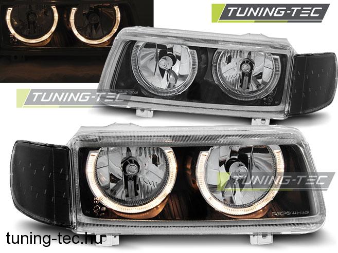 VW PASSAT B4 11.93-05.97 ANGEL EYES BLACK Tuning-Tec Fényszóró