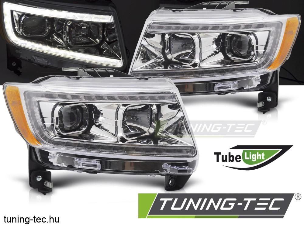 JEEP GRAND CHEROKEE 11-13 TUBE LIGHT CHROME Tuning-Tec Fényszóró