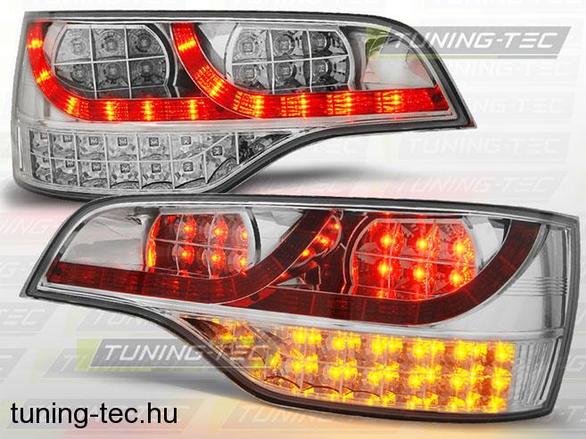 AUDI Q7 06-09 CHROME LED  Tuning-Tec Hátsó Lámpa