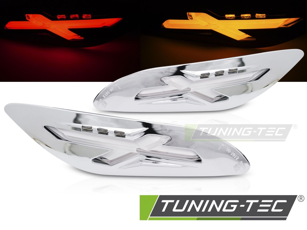 VESPA SPRINT / PRIMAVERA 150cc CHROME LED Tuning-Tec Hátsó irányjelző