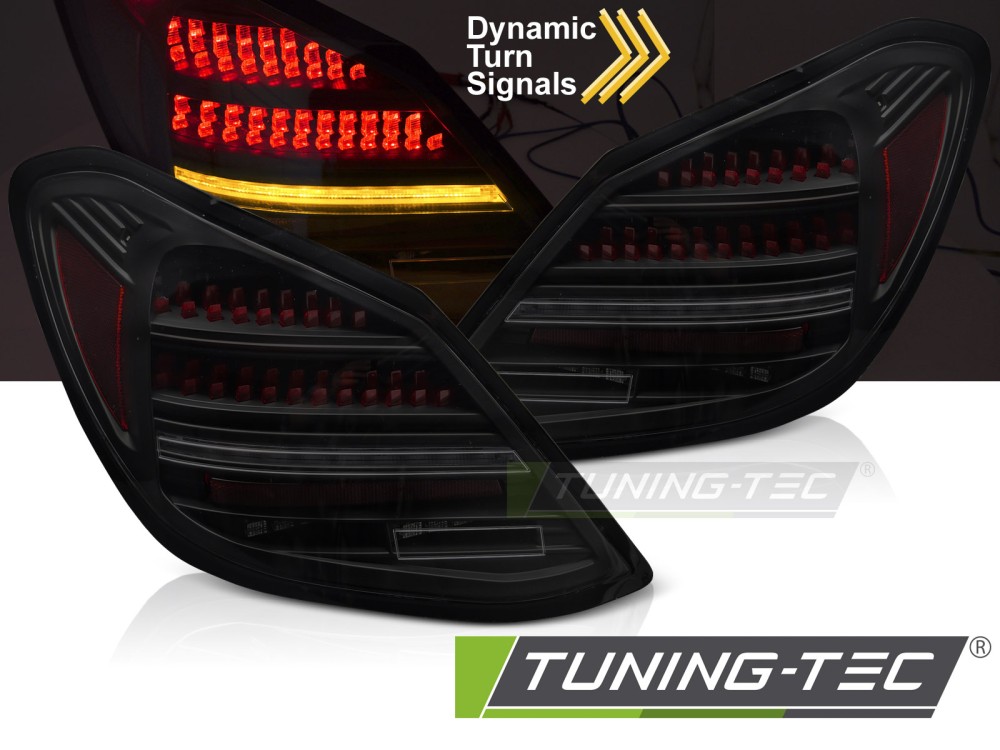 MERCEDES C-CLASS W205 14-21 BLACK SMOKE FULL LED Tuning-Tec Hátsó Lámpa