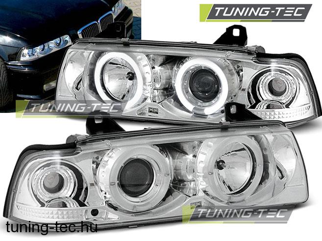 BMW E36 Angel Eyes króm 12.90-08.99  Tuning-Tec Fényszóró