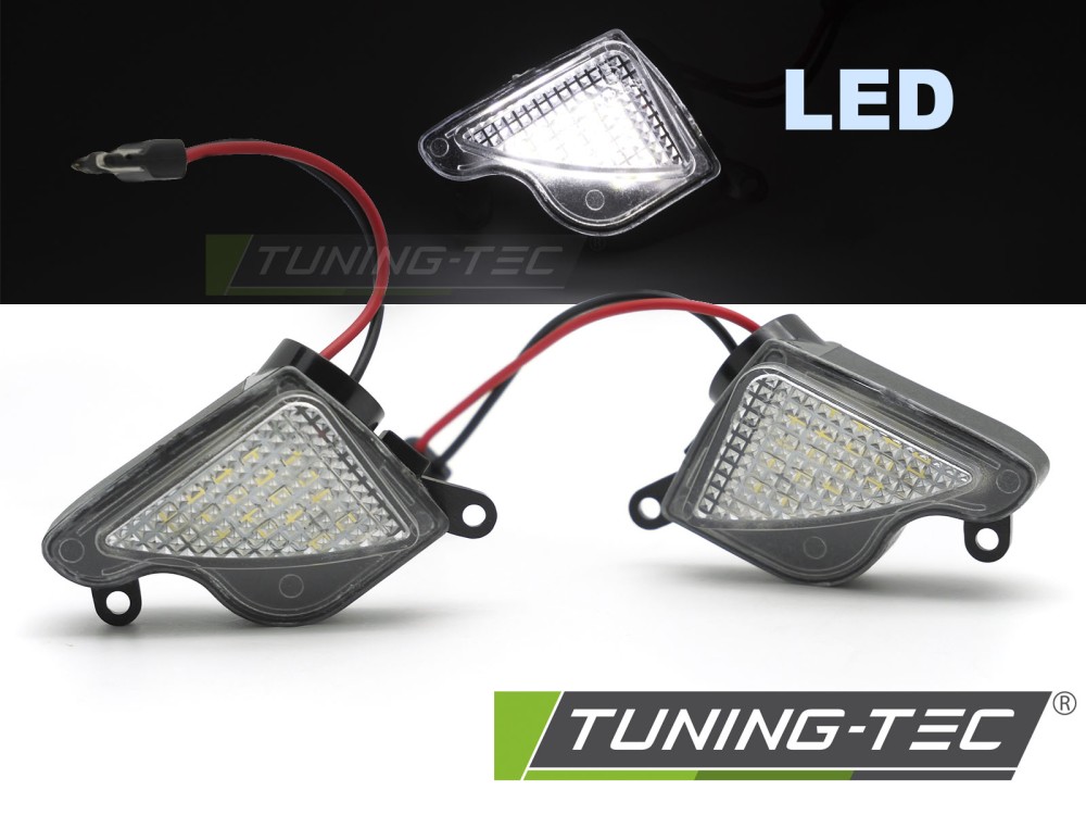 Skoda Octavia II, Octavia III, Superb II 2008–2016 LED Tuning-Tec Tükör Alatti Világítás 