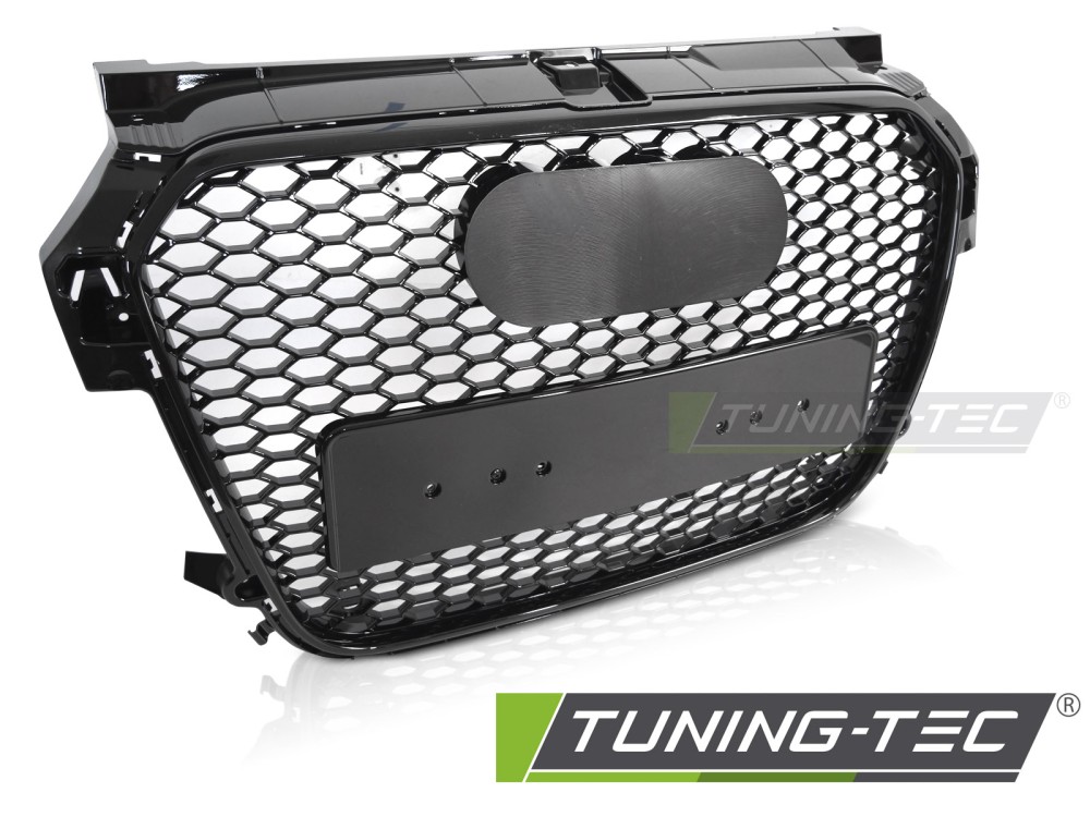 AUDI A1 10-14 FÉNYES FEKETE Tuning-Tec Hűtőrács
