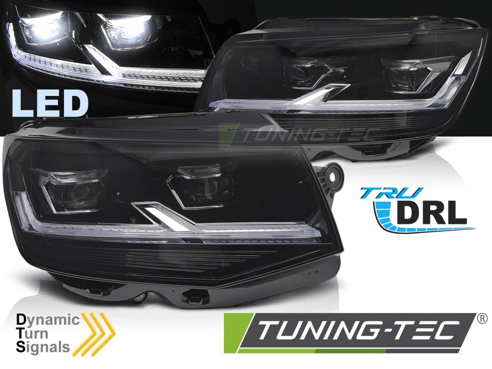 VW T6 (15-19) BLACK FULL LED Tuning-Tec Fényszóró