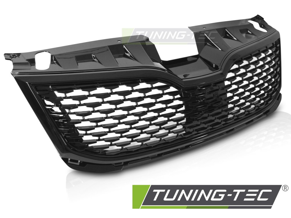 SKODA OCTAVIA 3 (16-20) RS STYLE FÉNYES FEKETE Tuning-Tec Hűtőrács