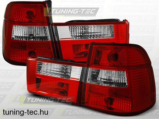 BMW E34 91-96 TOURING RED WHITE  Tuning-Tec Hátsó Lámpa