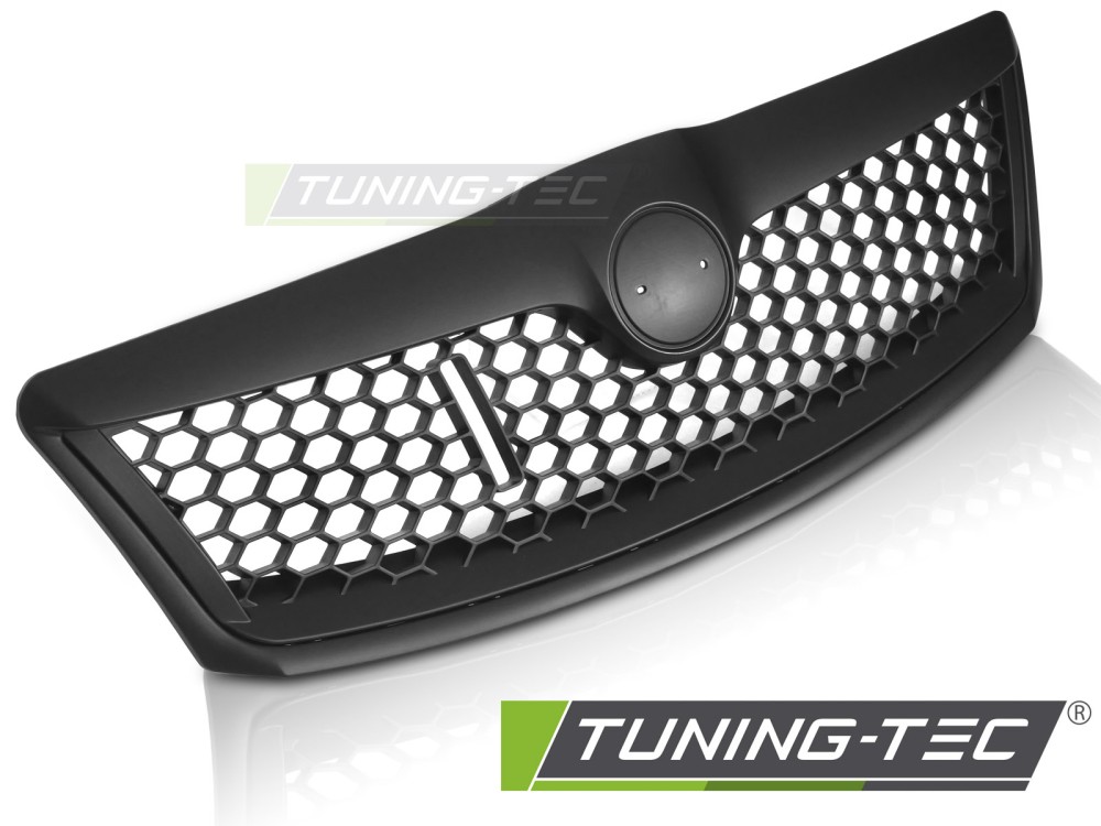 SKODA OCTAVIA 2 (09-12) RS STYLE MATT FEKETE Tuning-Tec Hűtőrács