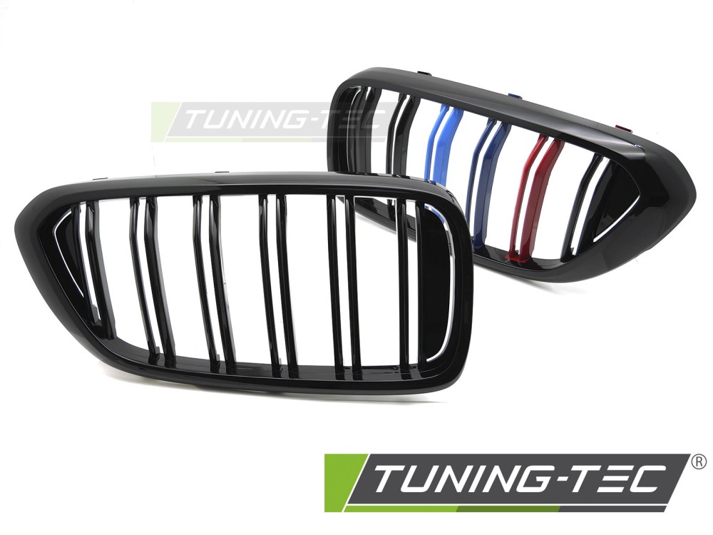 BMW G32 (17-20) FÉNYES FEKETE TRI-COLOUR Tuning-Tec Hűtőrács