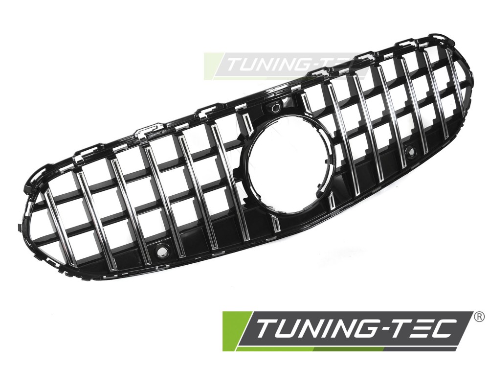 MERCEDES W206 / S206 (21-) BLACK CHROME Tuning-Tec Hűtőrács