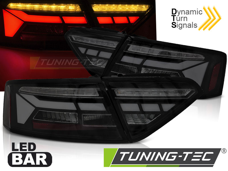 AUDI A5 11-16 BLACK SMOKE Tuning-Tec Hátsó Lámpa