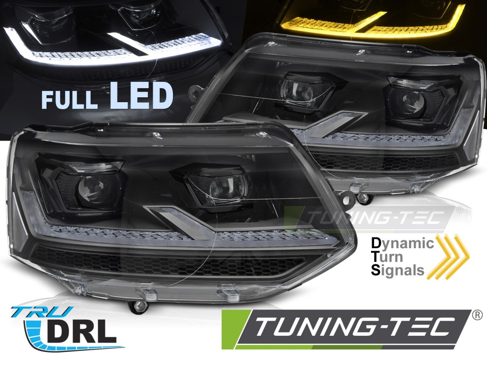 VW T5 (2010-2015) FULL LED BLACK Tuning-Tec Fényszóró