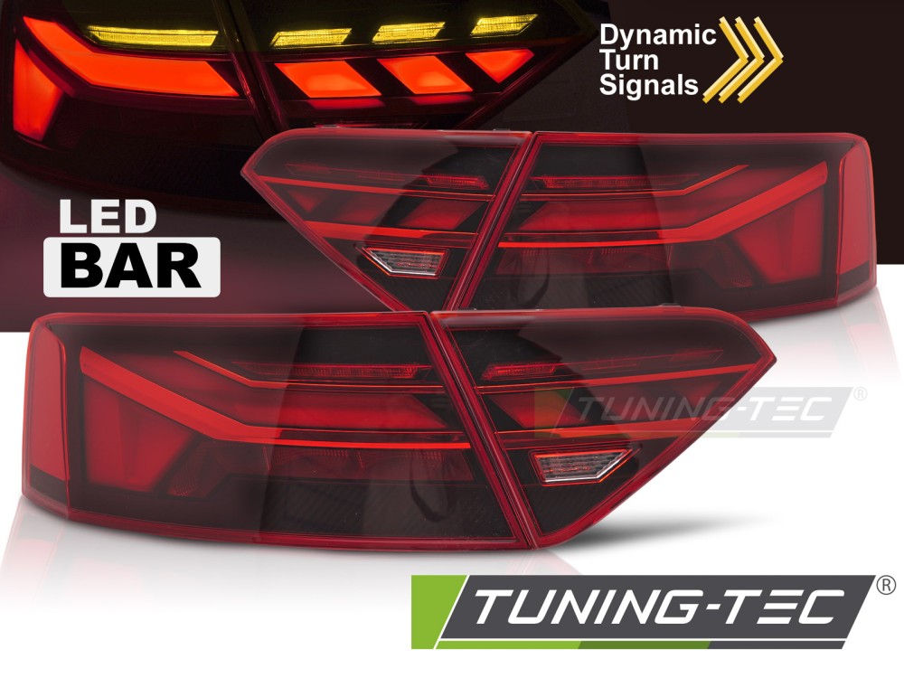  AUDI A5 8T 8F (11-16) FULL LED RED WHITE Tuning-Tec Hátsó Lámpa