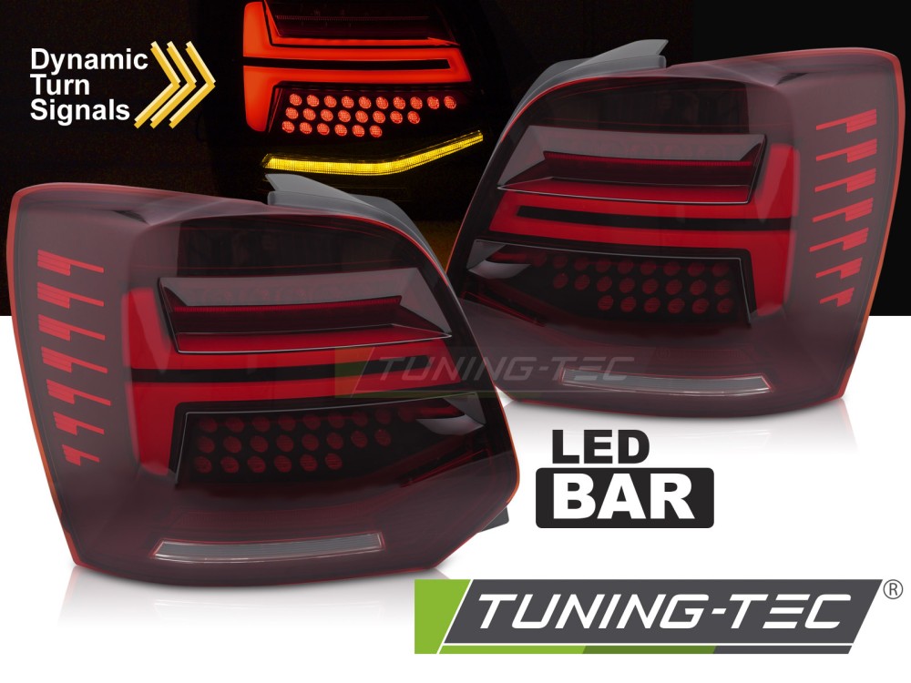 VW POLO 5 (09-17) FULL LED RED Tuning-Tec Hátsó Lámpa