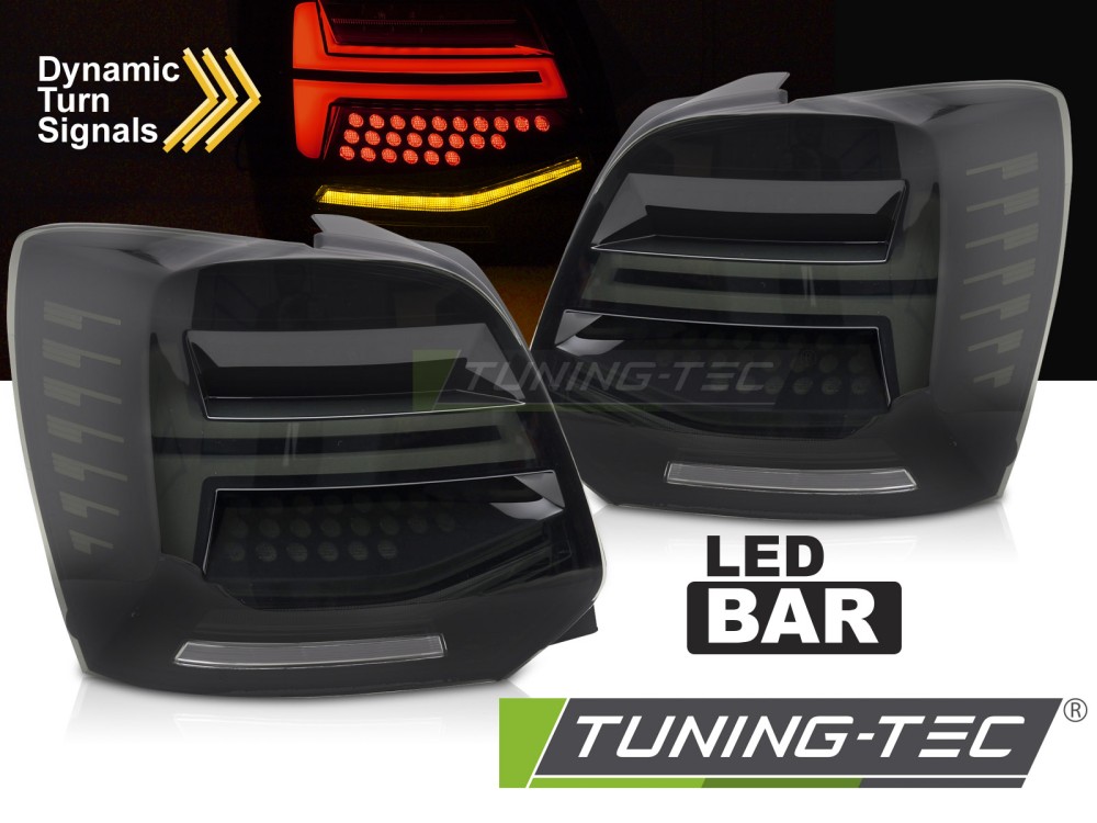 VW POLO 5 (09-17) FULL LED SMOKE Tuning-Tec Hátsó Lámpa