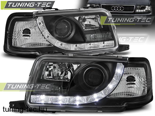 AUDI 80 B4 09.91-04.96 FEKETE DAYLIGHT  Tuning-Tec Fényszóró