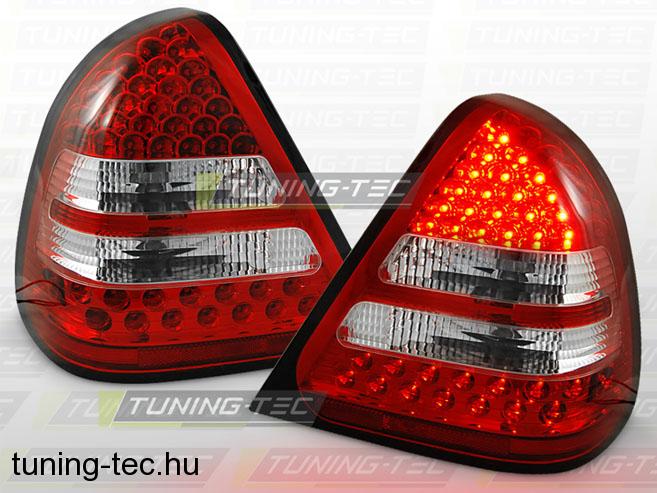 MERCEDES W202 C-KLASA 06.93-06.00 RED WHITE LED  Tuning-Tec Hátsó Lámpa