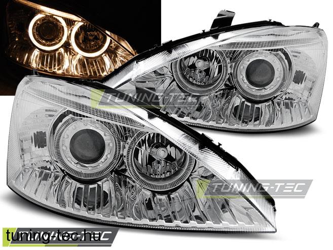 FORD FOCUS 11.01-10.04 ANGEL EYES CHROME Tuning-Tec Fényszóró