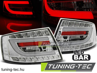 AUDI A6 C6 SEDAN 04.04-08 CHROME LED 7PIN Tuning-Tec Hátsó Lámpa