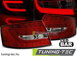 AUDI A6 C6 SEDAN 04.04-08 RED WHITE LED 7PIN Tuning-Tec Hátsó Lámpa