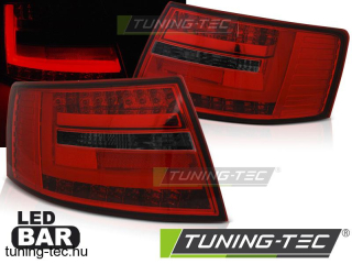 AUDI A6 C6 SEDAN 04.04-08 RED WHITE LED BAR 7-PIN  Tuning-Tec Hátsó Lámpa