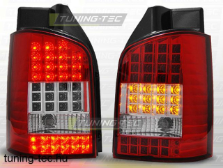 VW T5 04.03-09 RED WHITE LED  Tuning-Tec Hátsó Lámpa