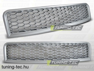 GRILL AUDI A4 (B6) RS-TYPE 10.00-10.04 MATT SILVER  Tuning-Tec Hűtőrács