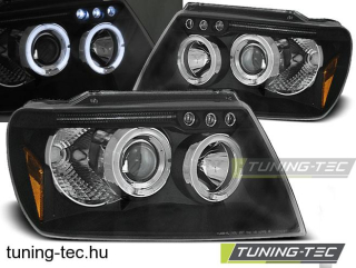 JEEP GRAND CHEROKEE Angel Eyes BLACK 99-05.05  Tuning-Tec Fényszóró