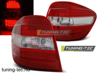 MERCEDES M-KLASA W164 05-08 RED WHITE LED Tuning-Tec Hátsó Lámpa