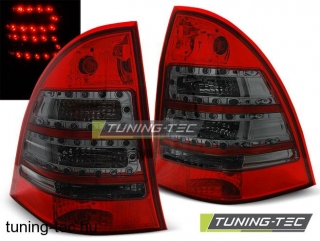 MERCEDES C-KLASA W203 KOMBI 00-04 RED SMOKE LED Tuning-Tec Hátsó Lámpa