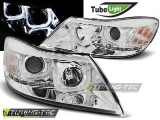 SKODA OCTAVIA 09-12 TUBE LIGHT CHROME Tuning-Tec Fényszóró