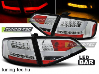 AUDI A4 B8 08-11 SEDAN CHROME LED Tuning-Tec Hátsó Lámpa