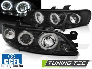 OPEL VECTRA B 99-03.02 ANGEL EYES CCFL BLACK Tuning-Tec Fényszóró